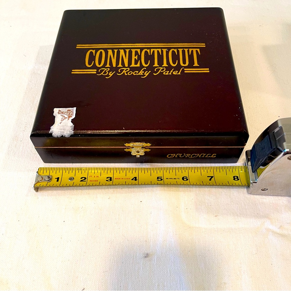 Rocky Patel Churchill Empty Cigar Box